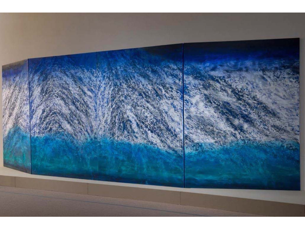 Kinesis No.621(seamount) Installation in Museum of Modern Art Ibaraki