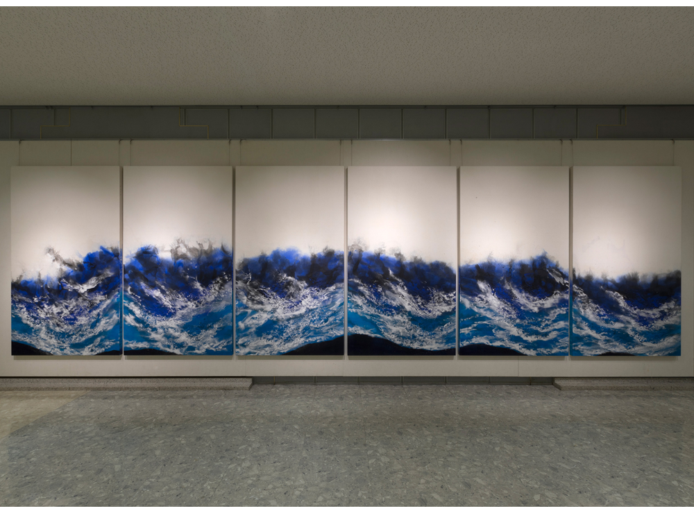 Kinesis No.716(mount sea) Installation in O museum Tokyo